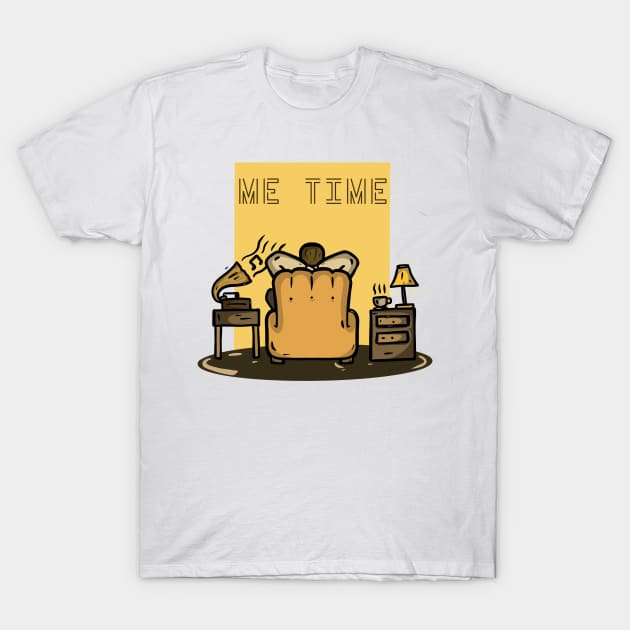 Me quality time T-Shirt by RiyanRizqi